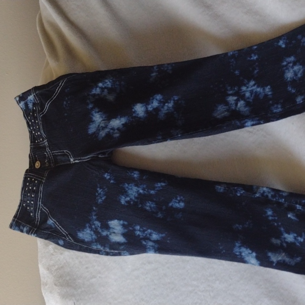 Chic Tie-Dye Women's Skinny Jeans